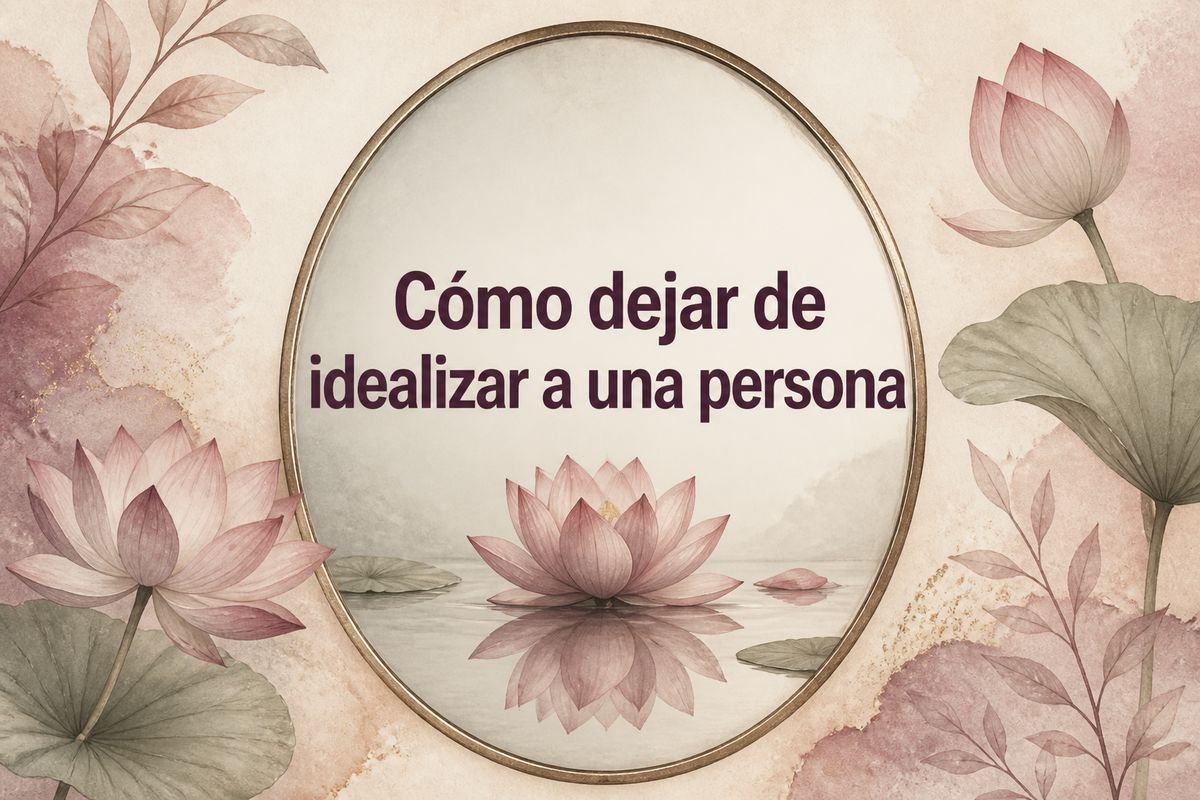 Cómo dejar de idealizar a una persona — Flor de Loto by Mayra