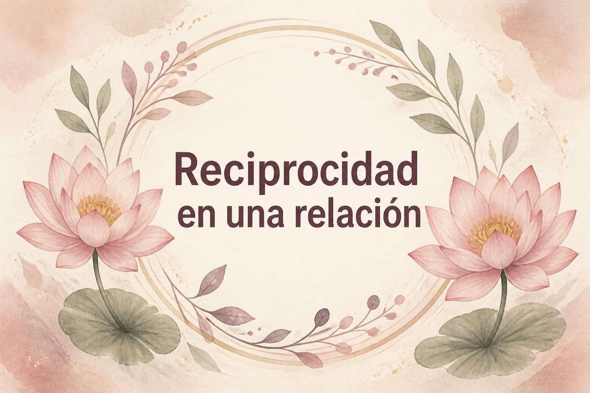 Reciprocidad en una relación — Flor de Loto by Mayra