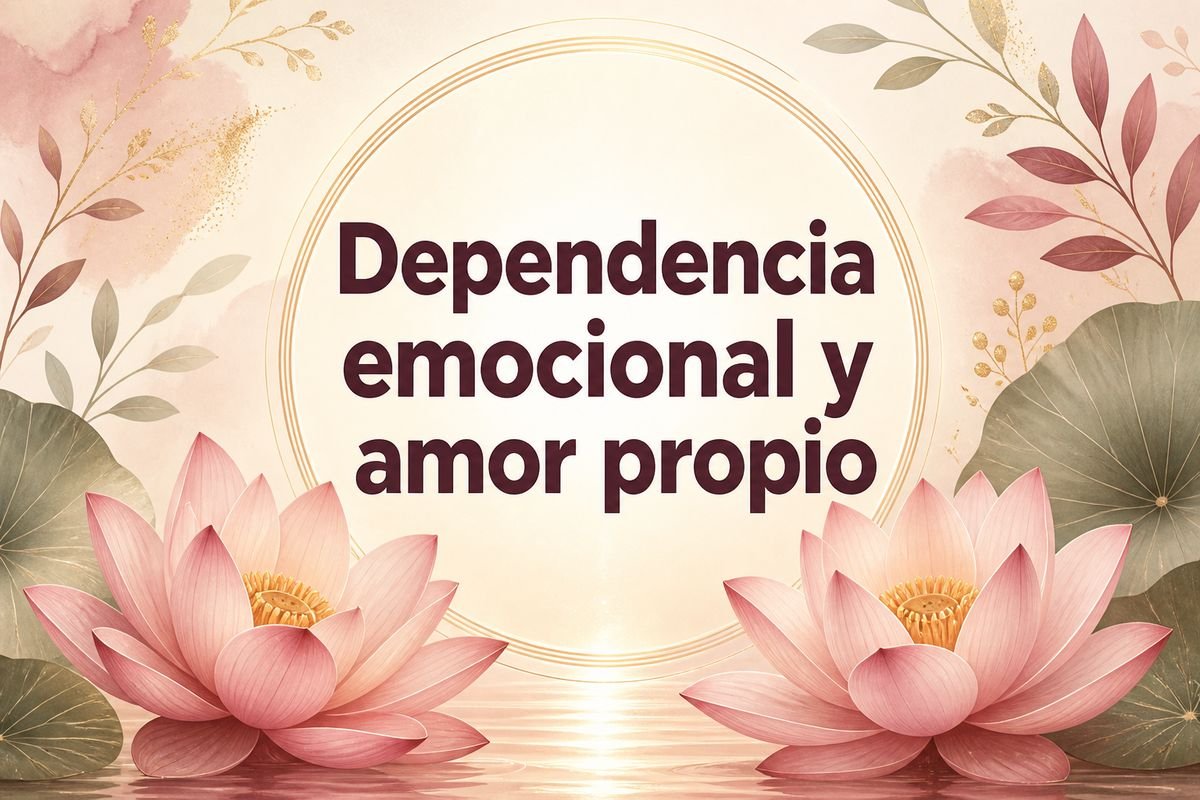Dependencia emocional y amor propio — Flor de Loto by Mayra