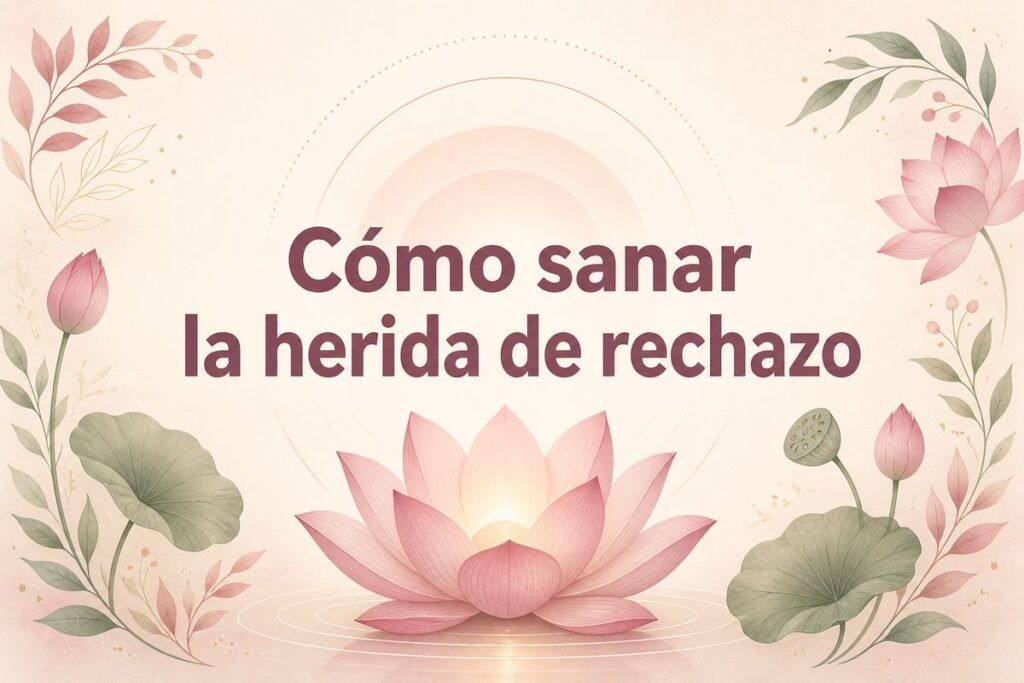 Cómo sanar la herida de rechazo con amor propio y autocompasión
